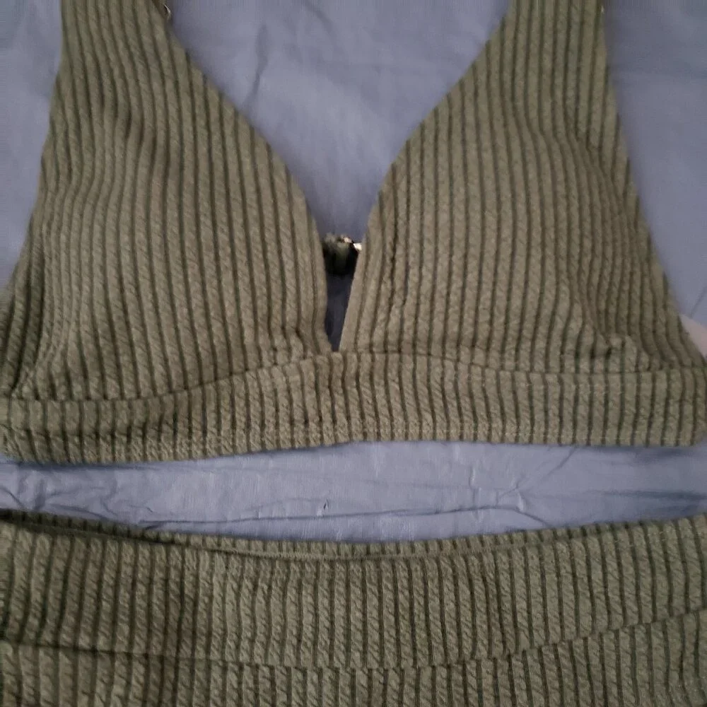 Swimsuit Swim Suite Sea Green Never worn Sexy - Picture 2 of 6